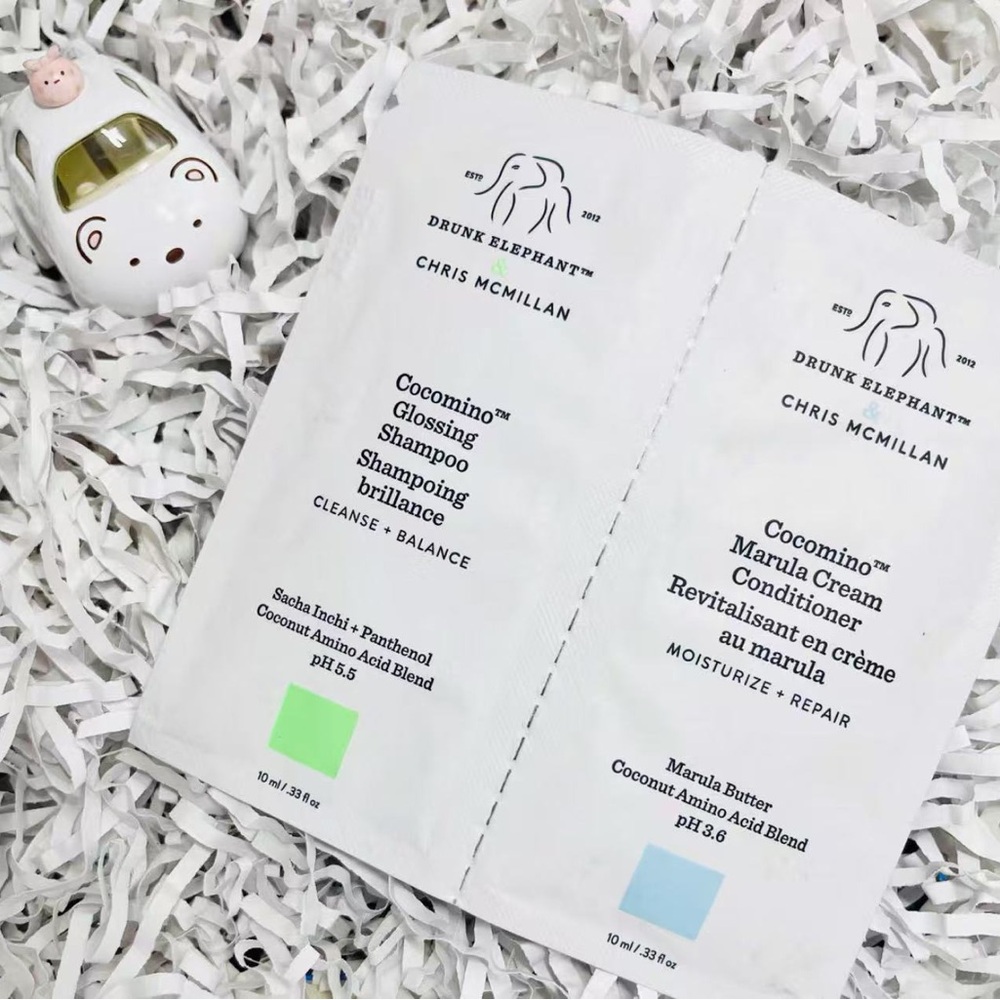 3*Drunk Elephant Shampoo and Conditioner Duo